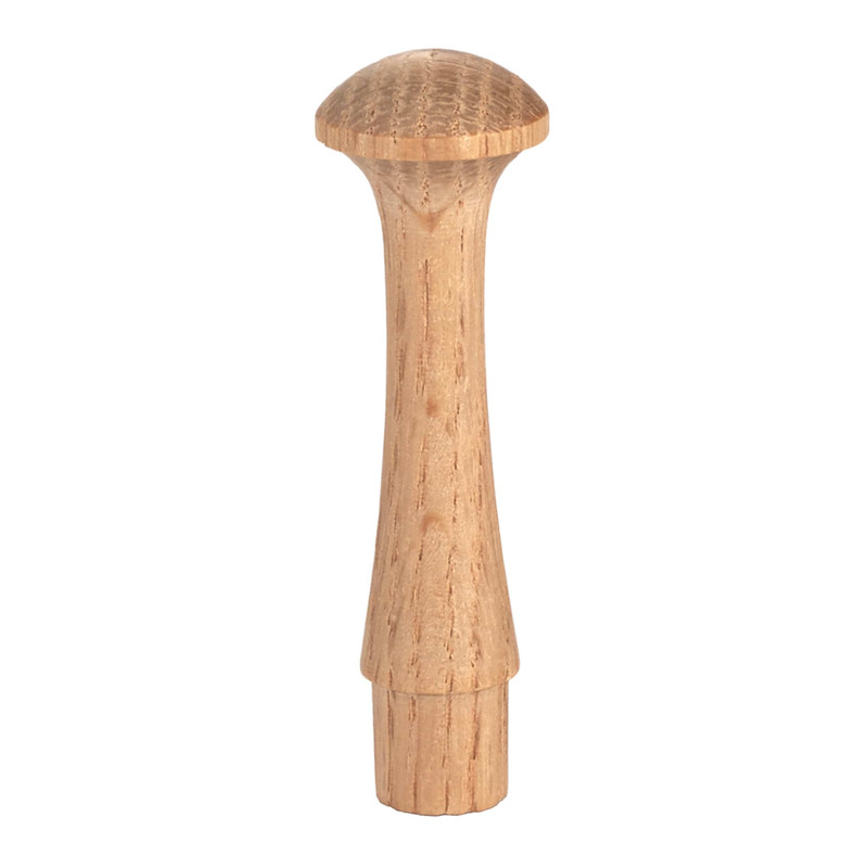 Shaker Peg - Species:Oak - Height w/o Tenon:2-1/2" - Pieces:2-Piece
